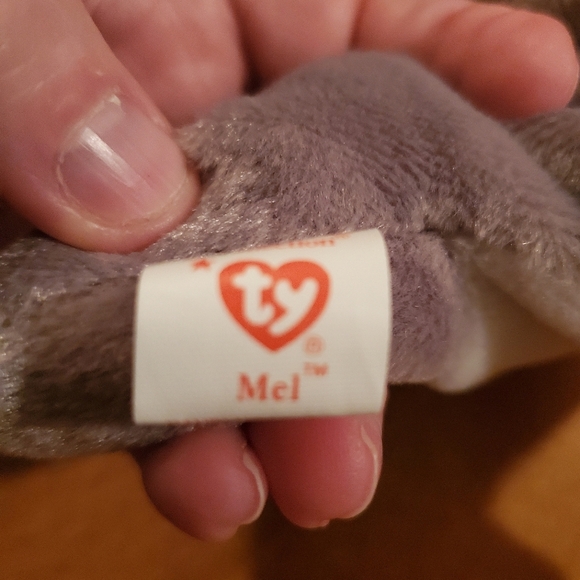 Rare retired Mel The Koala Bear Ty Beanie Babie 1996 - Picture 7 of 8